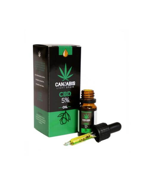 Aceite en gotas CBD 5%