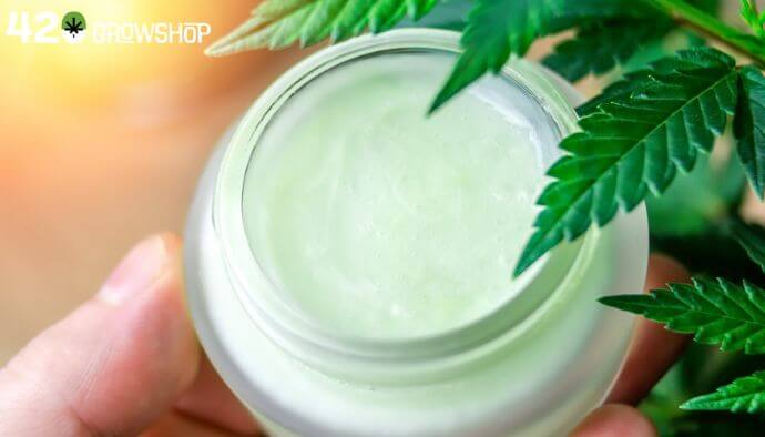 Crema de CBD antiinflamatoria