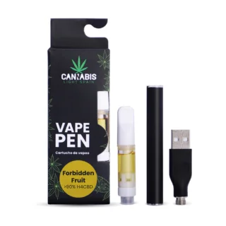 CBD Vape Pen + Cartucho H4CBD Forbidden Fruit 85% Cannabinoides