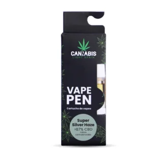 CBD Vape Pen + Cartucho CBD Super Silver Haze