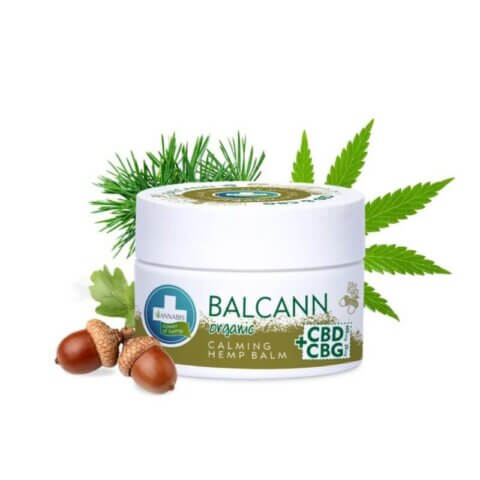 BALCANN CBD & CBG BÁLSAMO ORGÁNICODE CANNABIS PARA PIEL SECA Y SENSIBLE