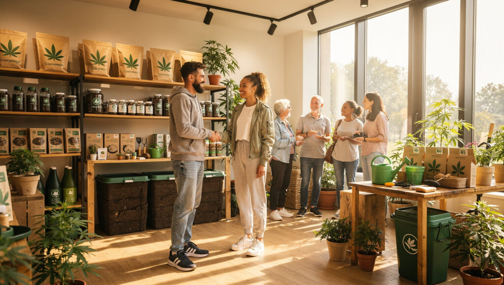 compost para marihuana