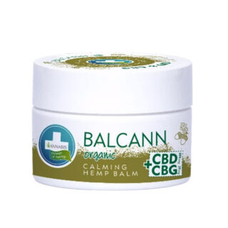 BALCANN CBD & CBG BÁLSAMO ORGÁNICODE CANNABIS PARA PIEL SECA Y SENSIBLE