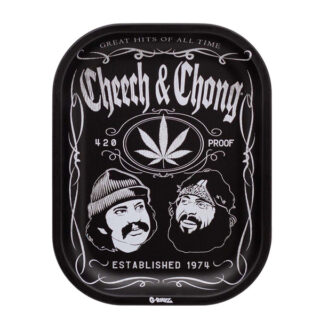 BANDEJA METAL 18x14 cm. G-ROLLZ CHEECH & CHONG GRATEST HITS