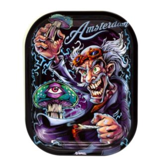 BANDEJA METAL 18X14cm. G-ROLLZ MAD SCIENTIST