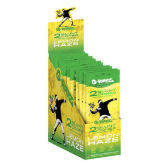 BLUNTS CONES G-ROLLZ HEMP LEMON HAZE 12X2 ud.