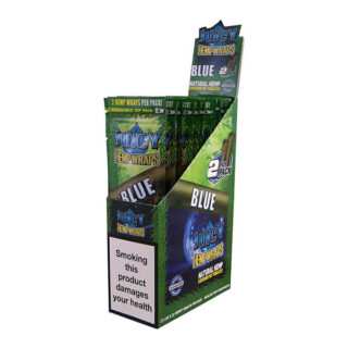 BLUNTS JUICY HEMP WRAPS BLUE ARANDANO ES 25x2 ud.