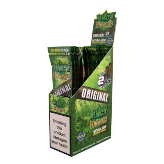 BLUNTS JUICY HEMP WRAPS ORIGINAL NATURAL ES 25x2 ud.