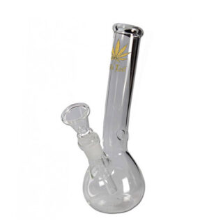 BONG CRISTAL GOLDEN LEAF 19 cm.