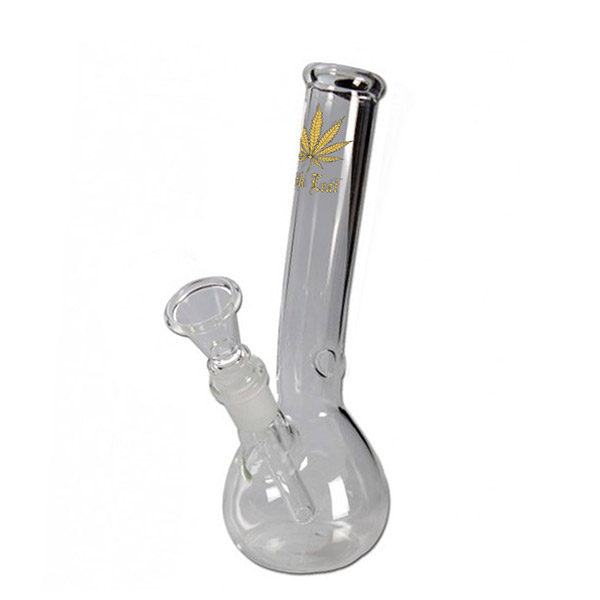 BONG CRISTAL GOLDEN LEAF 19 cm.