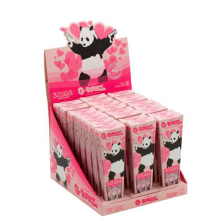 CONES G-ROLLZ K.S. 3 ud. x 24 BLISTER PANDA GUNNIN PINK