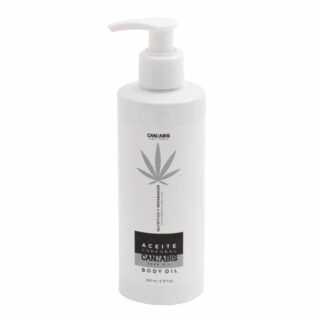 Aceite Hidratante de Cáñamo Corporal 100% Vegano 250ml - CannabisLightspain
