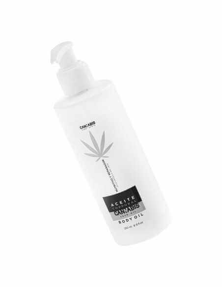 Aceite Hidratante de Cáñamo Corporal 100% Vegano 250ml - CannabisLightspain - Imagen 2