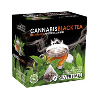 Silver Haze Black Tea - (Box of 20 pyramid Teabags)