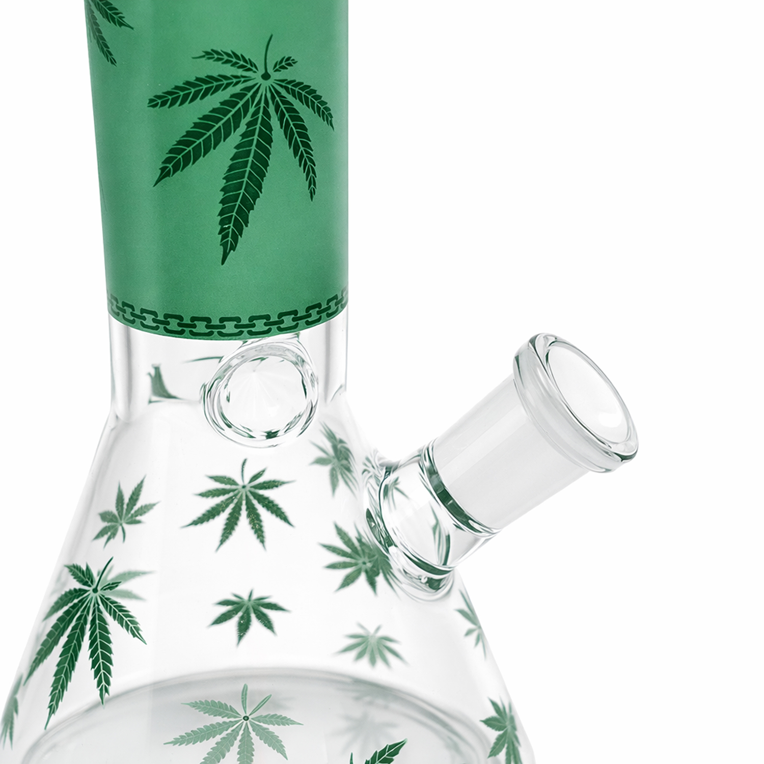 OG Leaf Bong 20 cm - Green Kush - Imagen 2