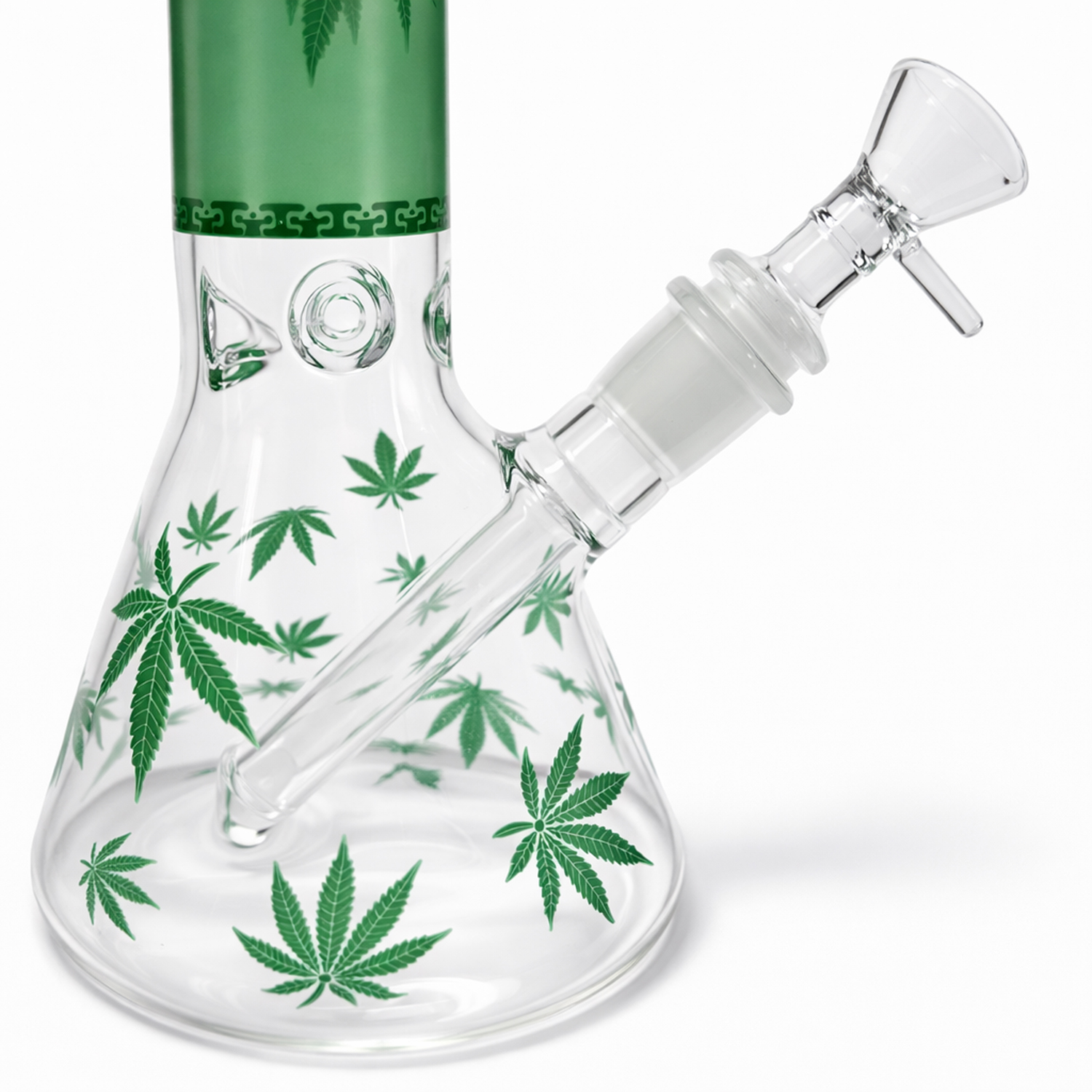 OG Leaf Bong 20 cm - Green Kush - Imagen 5