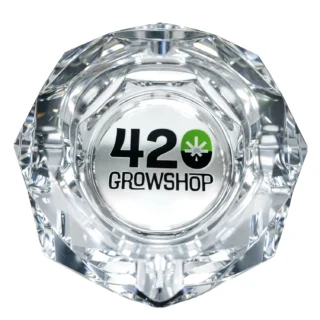 420 Crown Glass Ashtray Clear