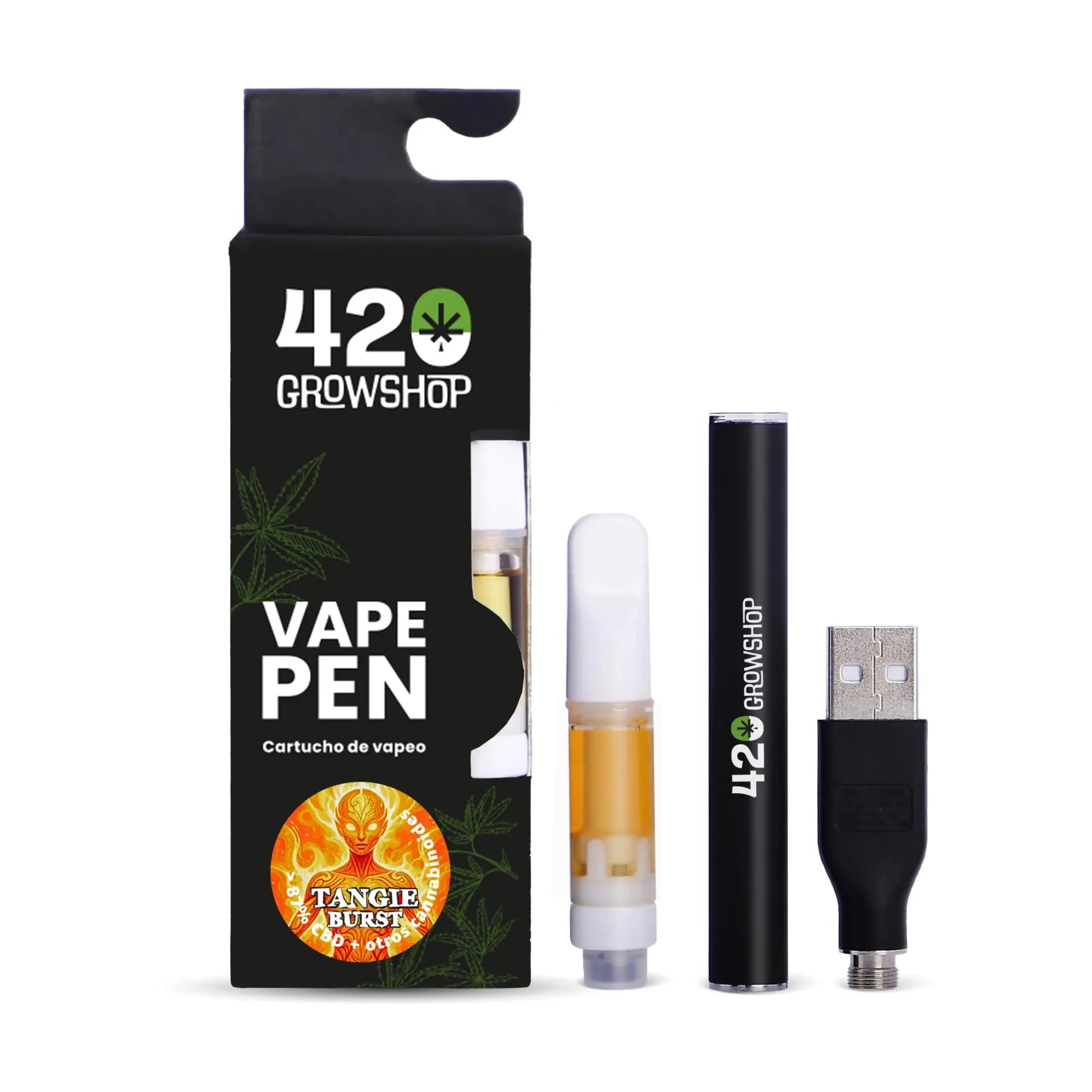 420 CBD Vape Pen Tangie Burst
