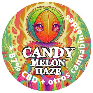 420 CBD Vape Pen Candy Melon | Kit USB + Cartucho CBD - Imagen 2